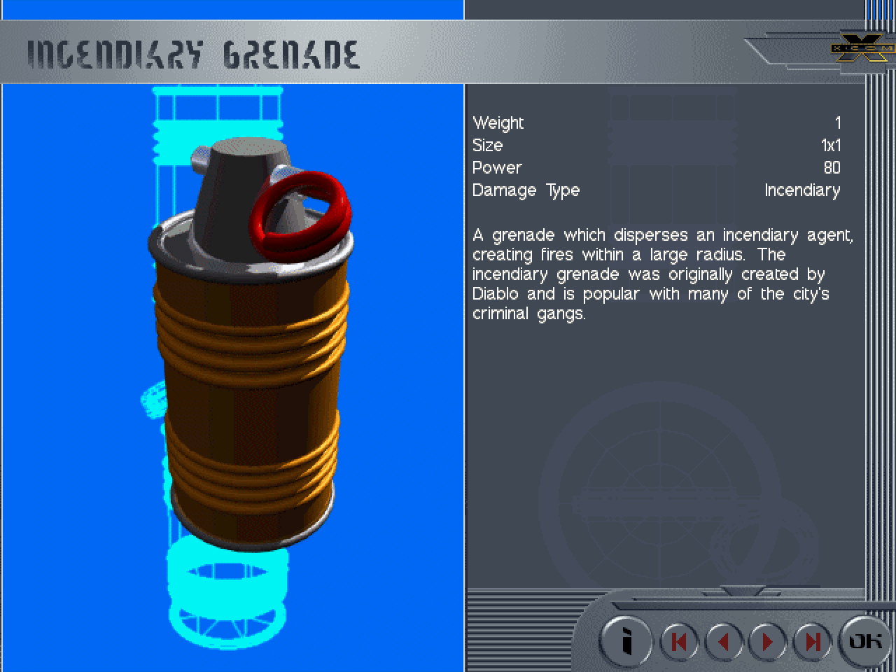 Incendiary Grenade